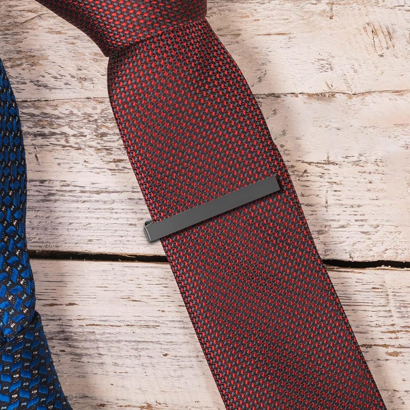 Roctee Tie Clips for Men, 3 Pack Men's Tie Clips Necktie Tie Bars Tie Pins for Men Accessories - Image 5